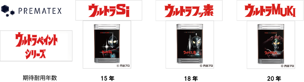 外壁塗装にはウルトラシリーズ・塗料の特徴